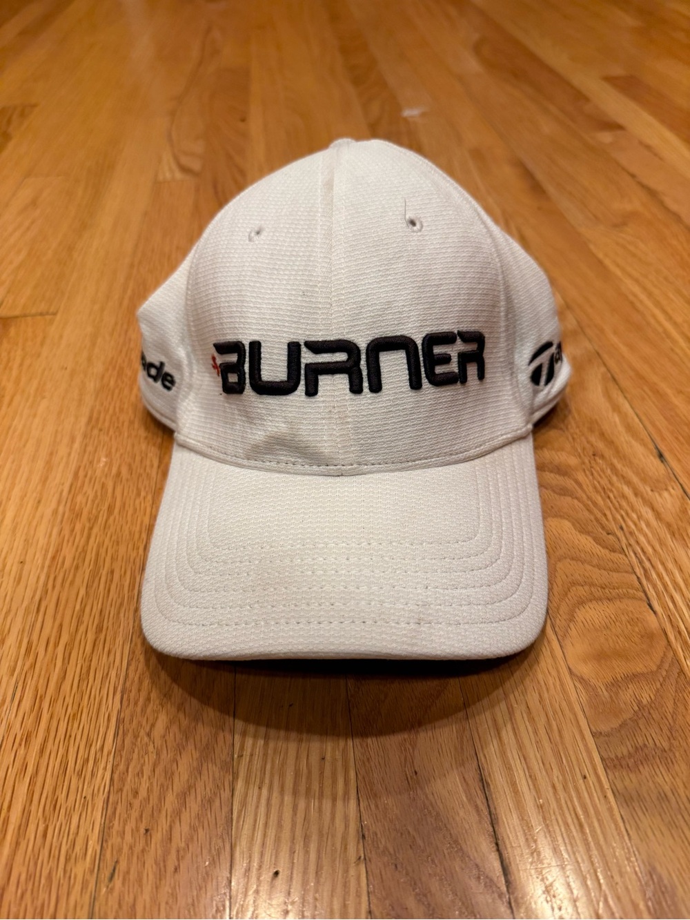 TaylorMade White "Burner" Logo Golf Hat